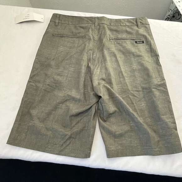 Molokai Surf Co Mens Size 32 Platinum Stretch Swim Boardshorts Gray Pockets New - Picture 2 of 7